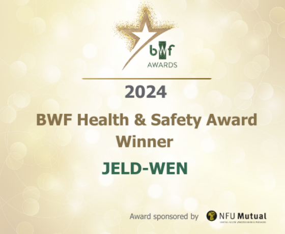 BWF Health & Safety Award Winner — JELD-WEN