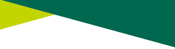 Green and yellow abstract geometric graphic