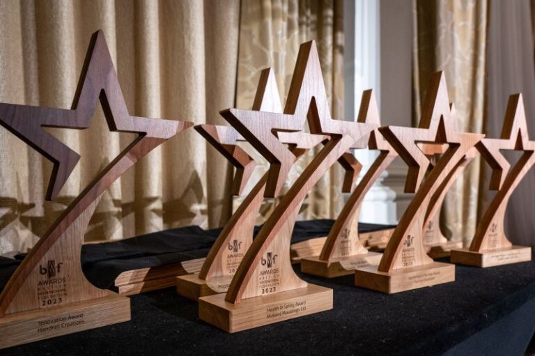 Trophies in the shape of a star