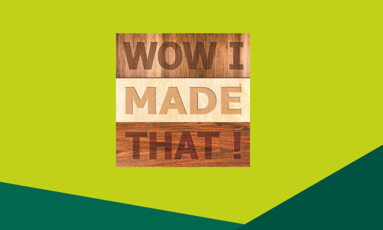 WOW I MADE THAT! Logo