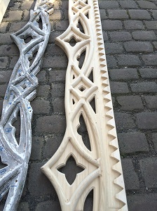 Heritage replicated Accoya Barge board by Canopy Products Limited