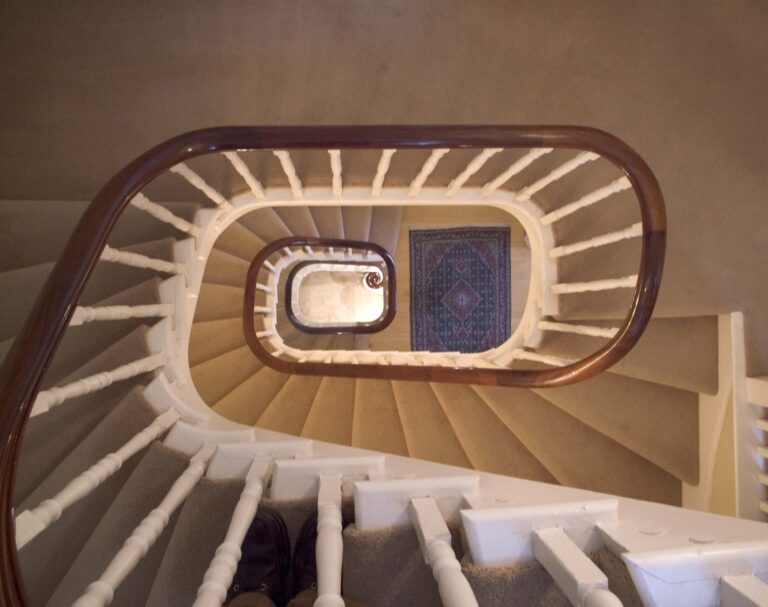 Modern spiral staircase and handrail K&D Joinery