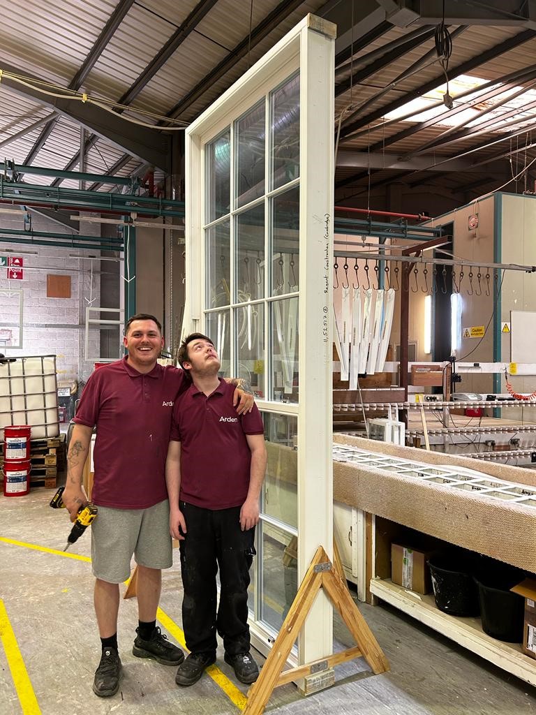 Large Timber Sliding Sash Window