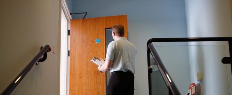 Fire door inspection