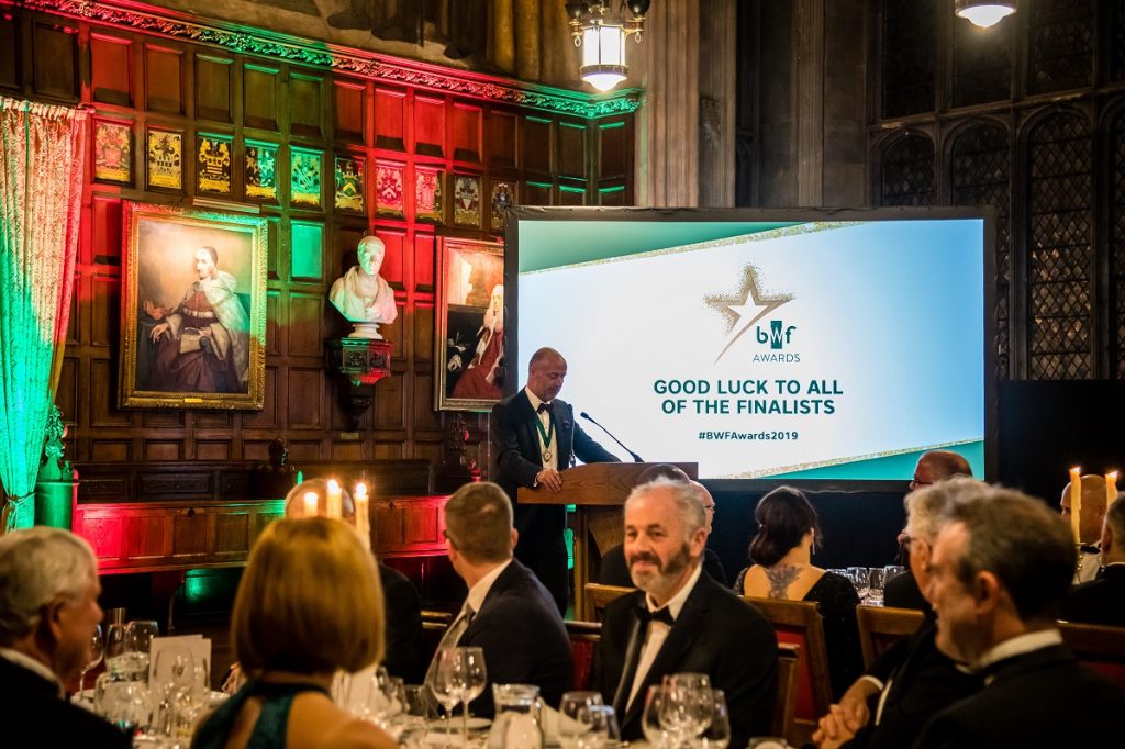 The 2019 BWF Awards were held at Lincoln's Inn Fields.
