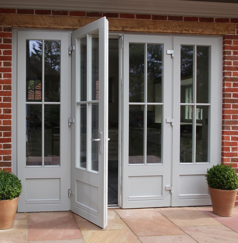Timber French Doors with fanlights The Wood Window Alliance